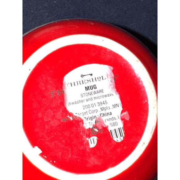 Snuggle Season Mug With Gold Handle - Threshold 14 Oz Stoneware Coffee Cup Dishw - Picture 3 of 4